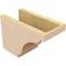 Ekena Millwork 6in. W x 8in. H x 12in. L Pescadero Woodgrain TimberThane Rafter Tail, Primed Tan RFTUR06X08X12PECRCPR - alternate 6